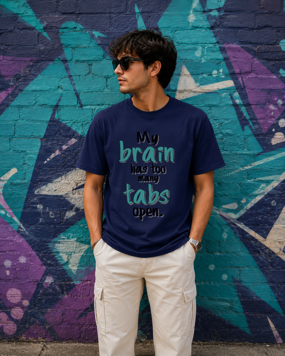 Overthinking Humor Men Classic Fit T-Shirt