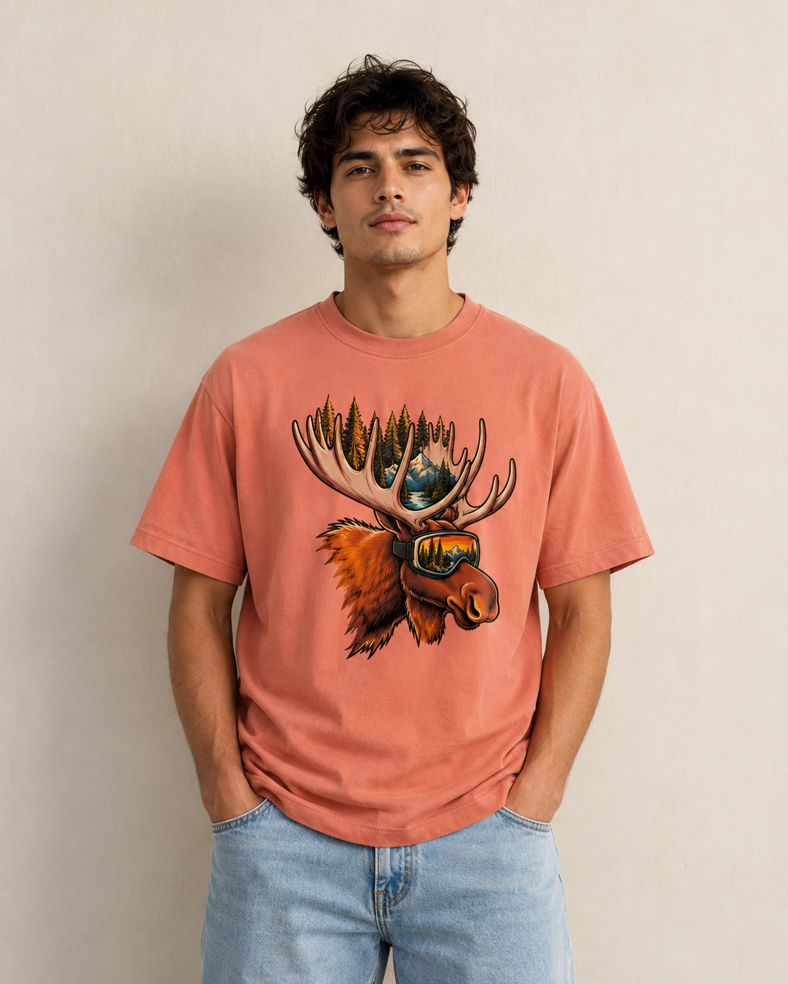 Order Adventure Moose T-Shirt for Men