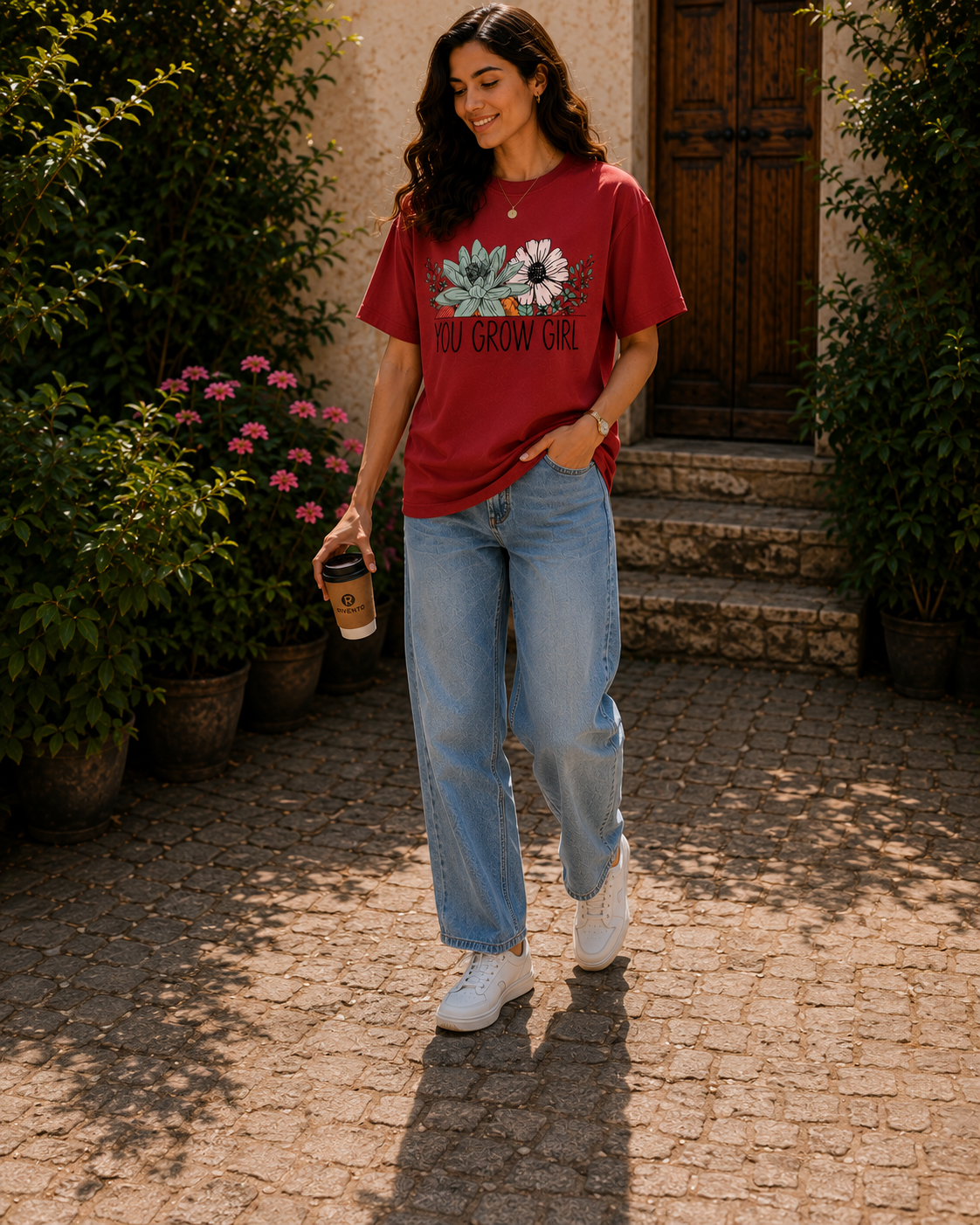 Women You Grow Girl Graphic T-Shirt