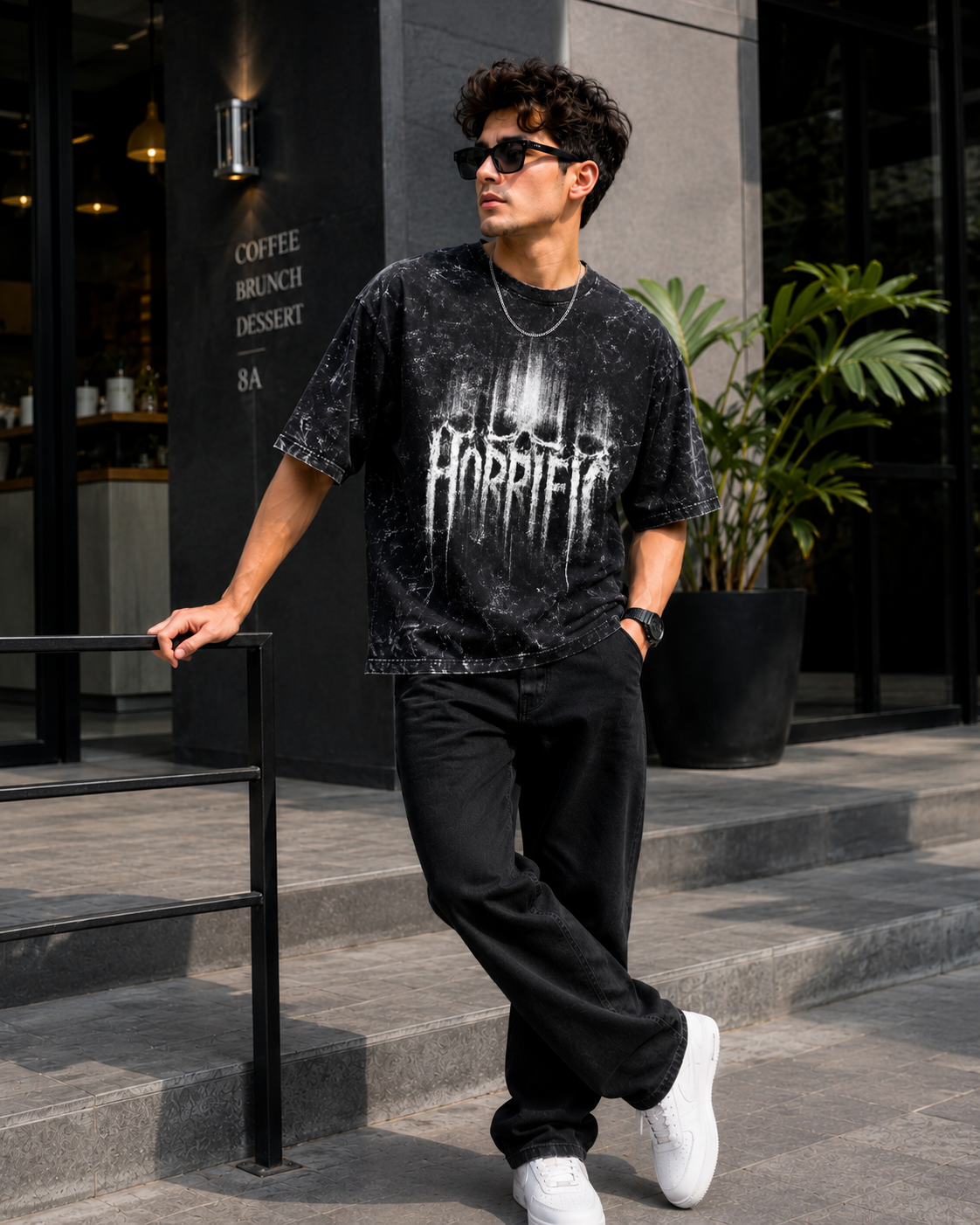 black graphic t-shirt online