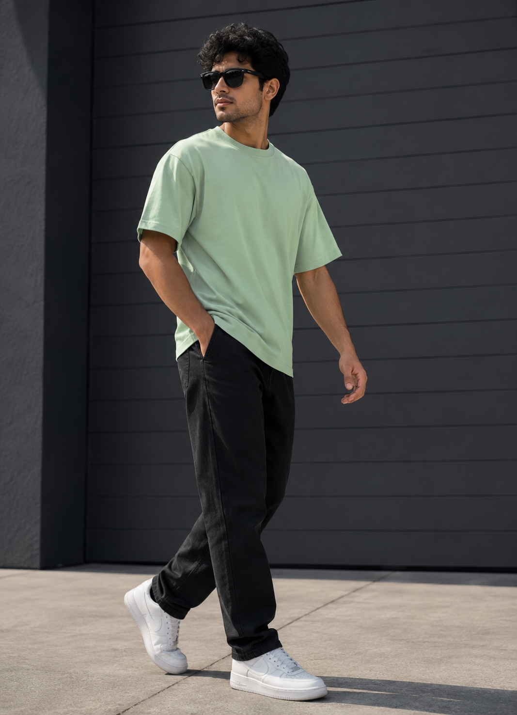 Jade Premium Solid Classic Fit T-Shirt