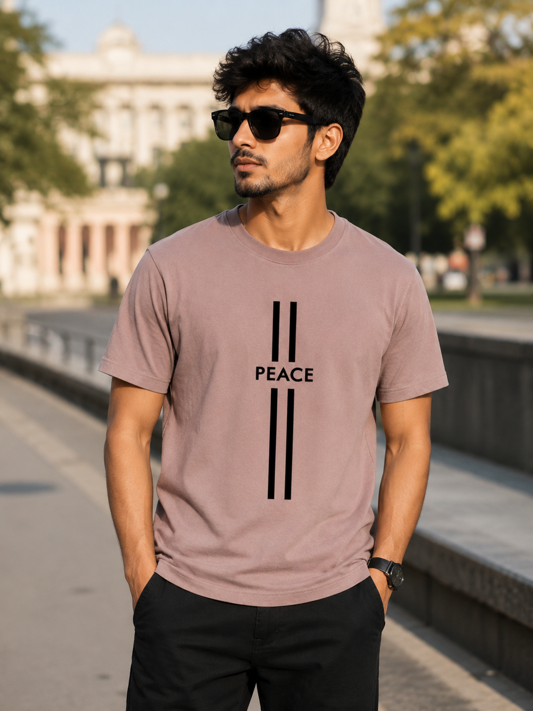 peace t-shirt men