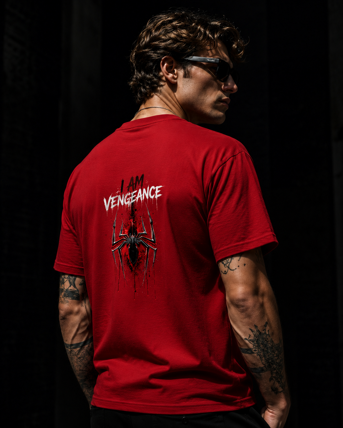 buy red t-shirt for men