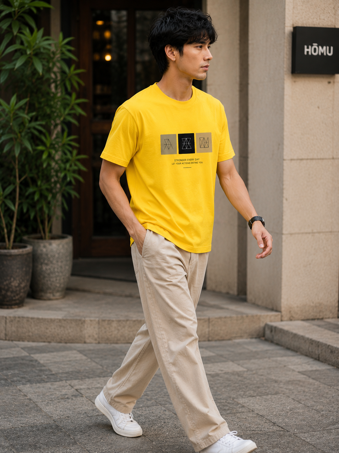 classic fit t-shirt men