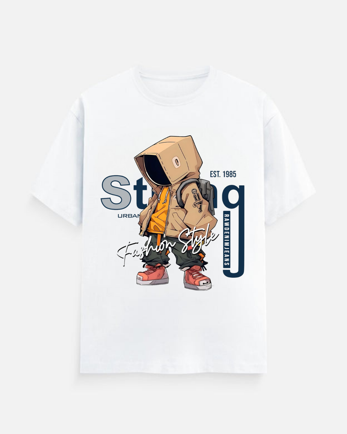 Urban Drifter Graphic Oversized T-Shirt 