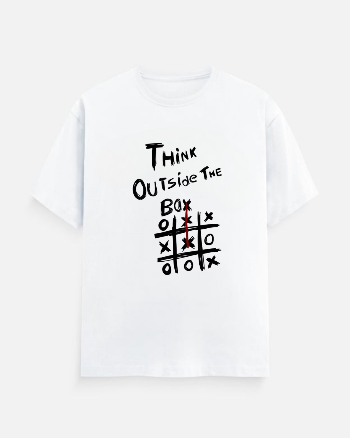 Think Outside Box Graphic
