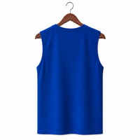 Grind Royal Blue Men's Graphic Tank Top