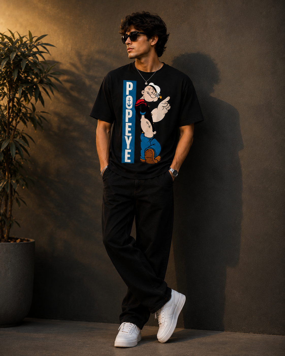 Popeye Graphic Men Classic Fit T-Shirt