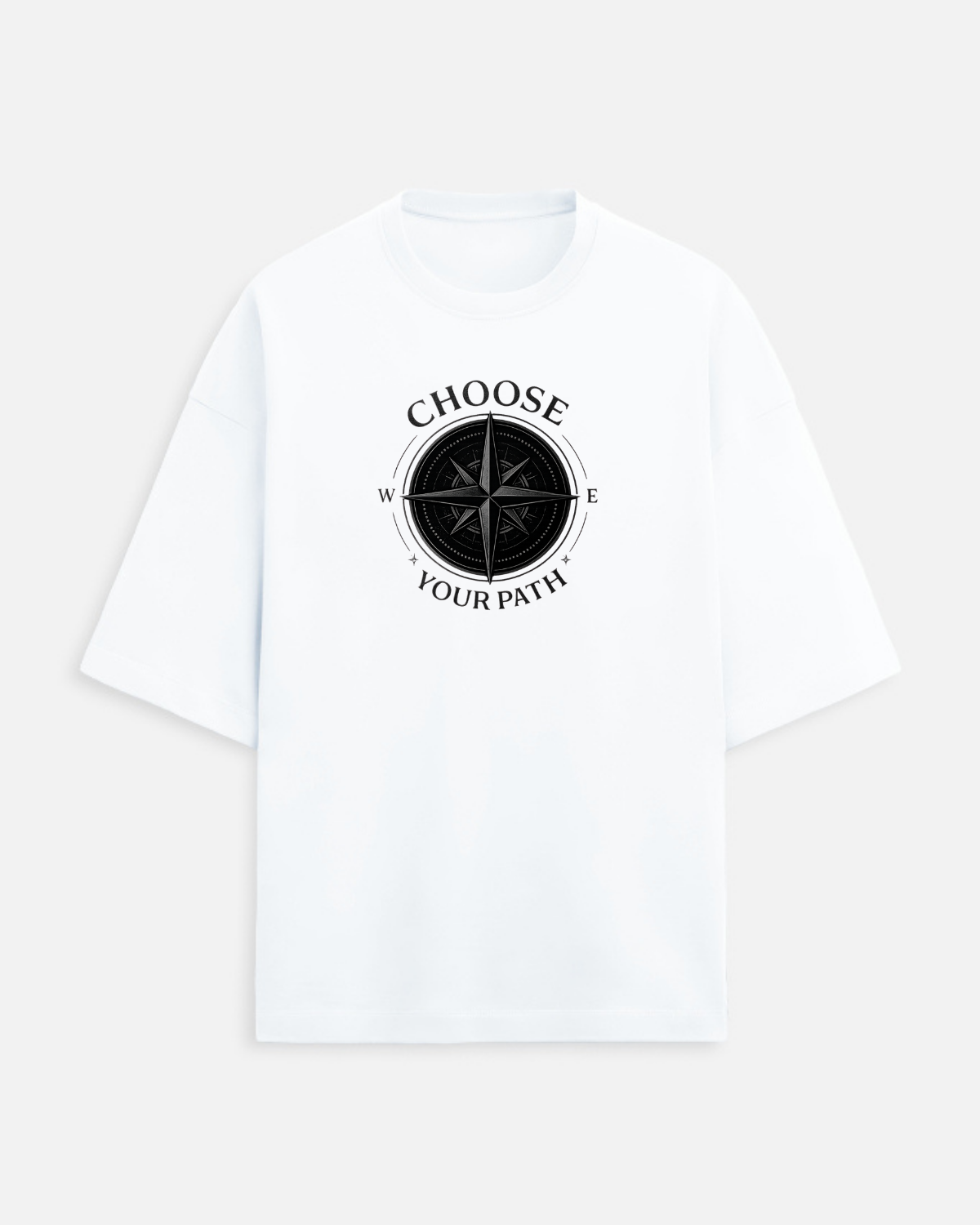 Navigation Graphic Oversized T-Shirt