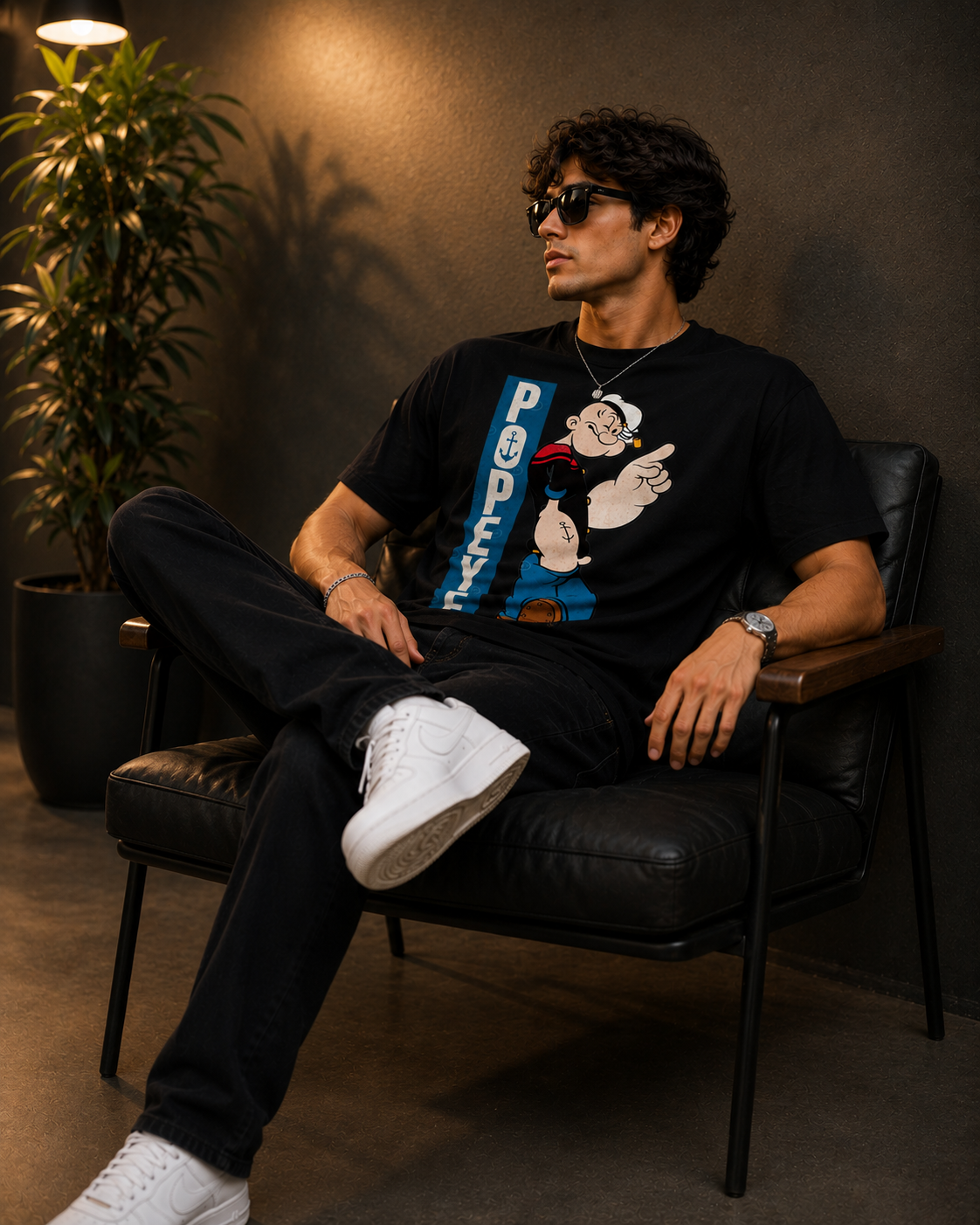 Popeye Graphic Men Classic Fit T-Shirt