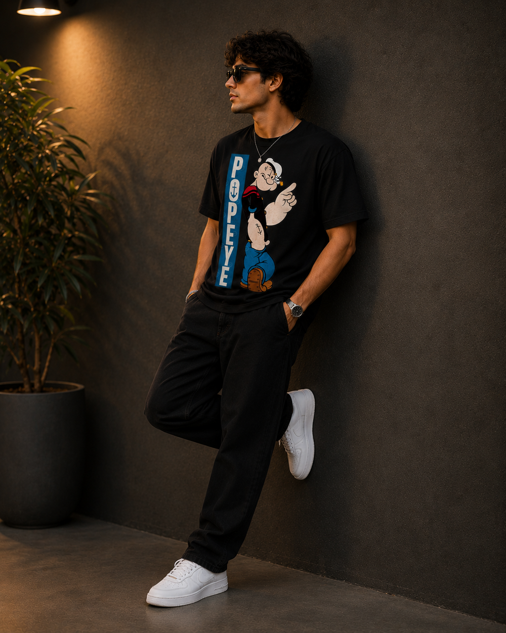 Popeye Graphic Men Classic Fit T-Shirt