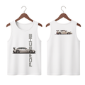 Porsche White Tank Top