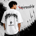 Beyond Impossible Oversized Graphic T-Shirt for Men