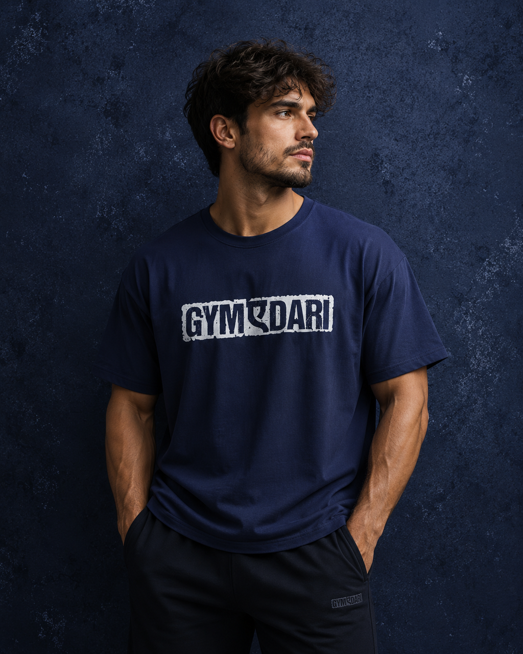 Gymsdari Fitness Typography Men Classic Fit T-Shirt