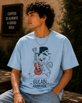 Retro Gulabi Aankhen Oversized T-Shirt for Men