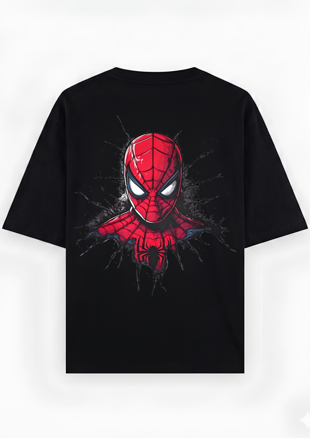 Spiderman T-Shirt in Black - Rivento Fashion oversized t-shirt for men