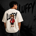 Adventure Monkey D Luffy Oversized Graphic T-Shirt for Men