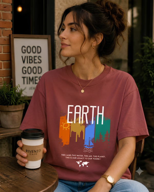 Women Earth Legacy Graphic T-Shirt