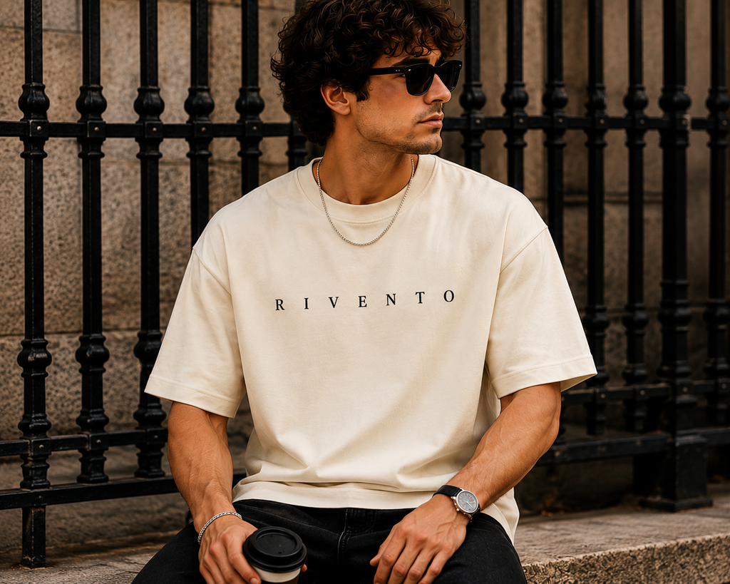 Create Your Own Reality Oversized Graphic T-Shirt for Men