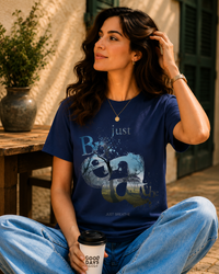 Women Just Breathe Aesthetic Graphic T-Shirt