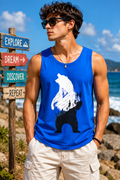 Wilderness Explorer Royal Blue Tank Top
