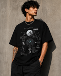 Mindset Manifesto Graphic Oversized T-Shirt for Men