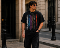 Primal Legends Oversized Graphic T-Shirt for Men