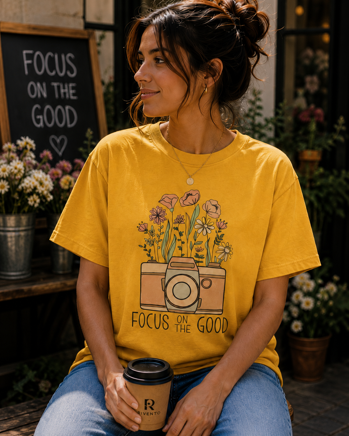 Women Focus On The Good T-Shirt