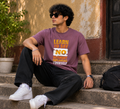 Learn to Say No Men Classic Fit Motivational Graphic T-Shirt