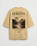 Find Your Horizon Oversized Fit T-Shirt in Desert - Rivento Fashion oversized t-shirt for men