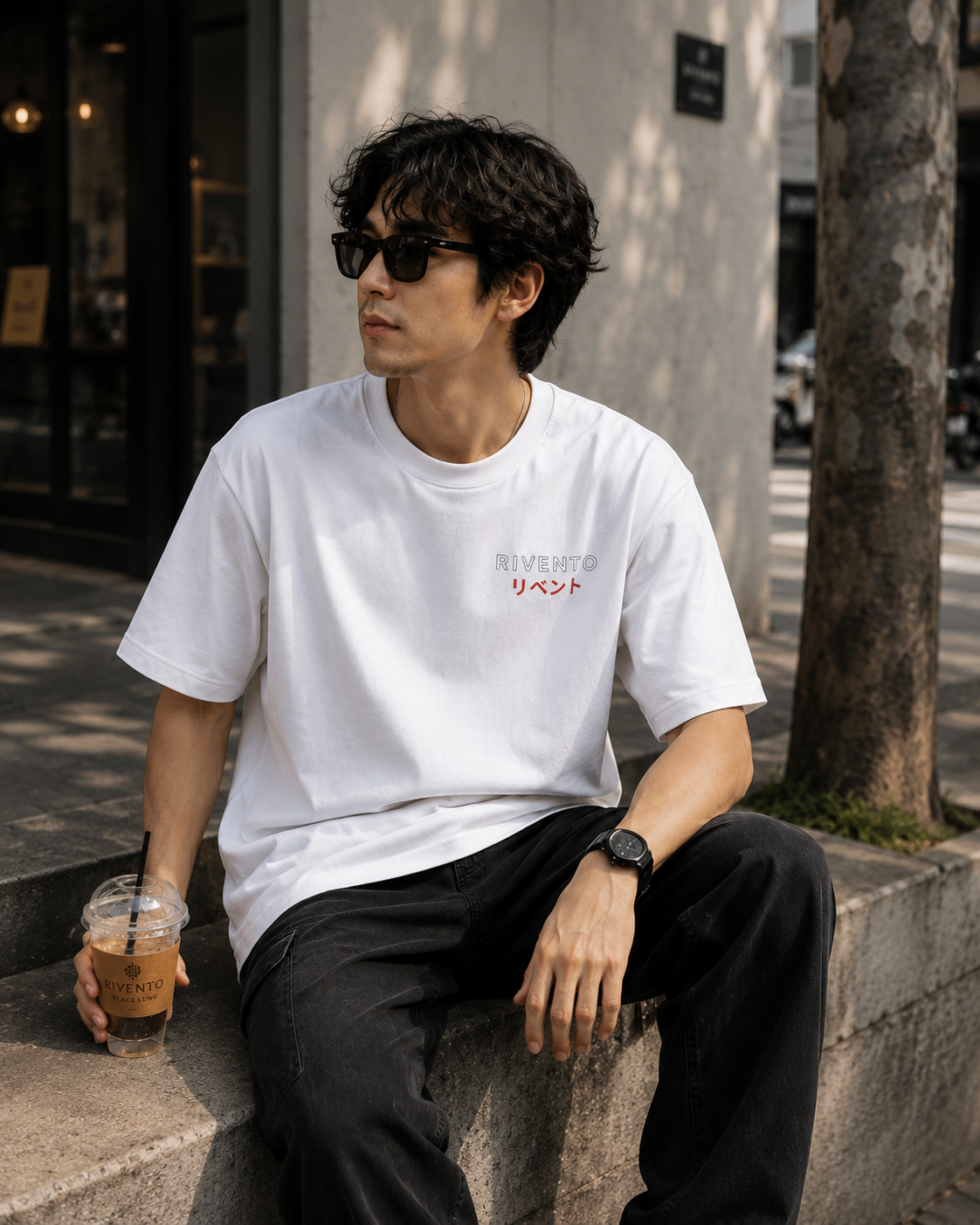 Bat Ronin Oversized Graphic T-Shirt for Men