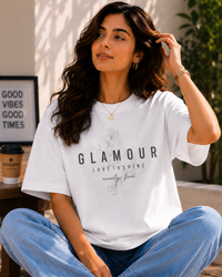 Women Timeless Glamour Oversized T-Shirt