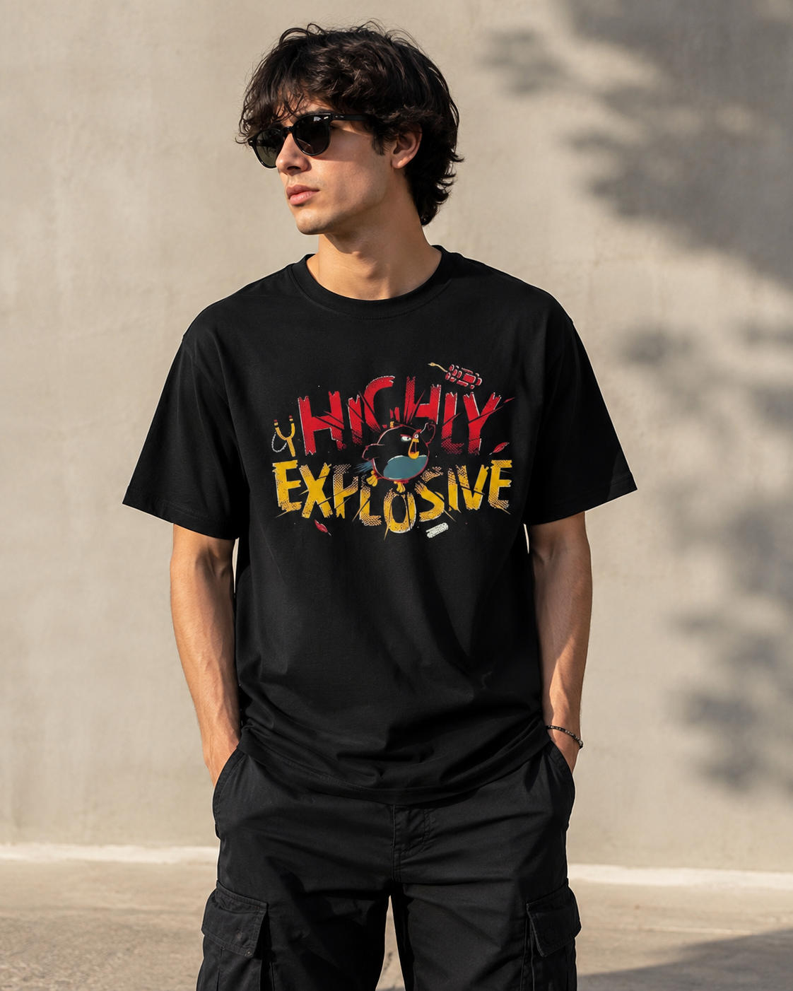Highly Explosive Graphic Men Classic Fit T-Shirt