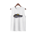 White Crocodile Tank Top