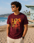 Los Angeles California Men Classic Fit Graphic T-Shirt
