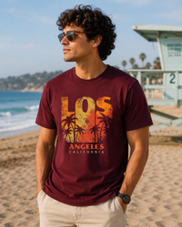 Order Los Angeles California Men T-Shirt Online