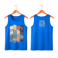 Royal Blue Tanktop with Graphic