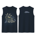 Navy Blue Tanktop with Graphic
