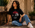 Monster Evolution Silhouette Graphic Women T-Shirt