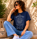 Mystic Hamsa Graphic Women T-Shirt