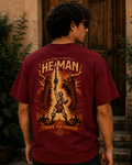He-Man Masters of Strength Oversized Graphic T-Shirt for Men