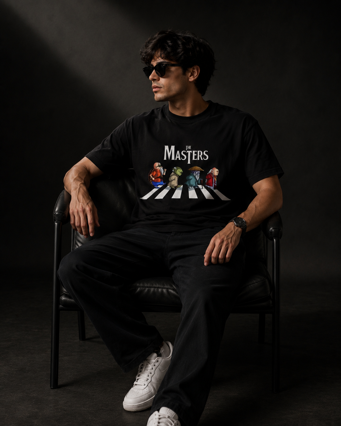The Masters Men Classic Fit Anime Graphic T-Shirt