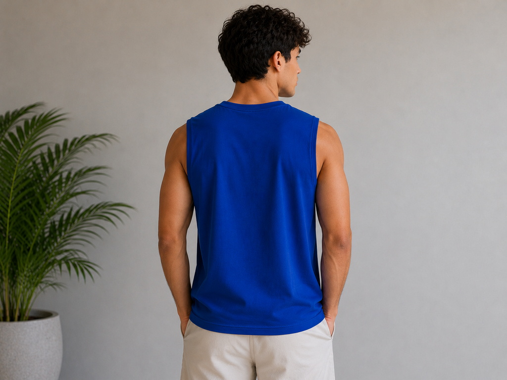 Surf Adventure Royal Blue Tank Top