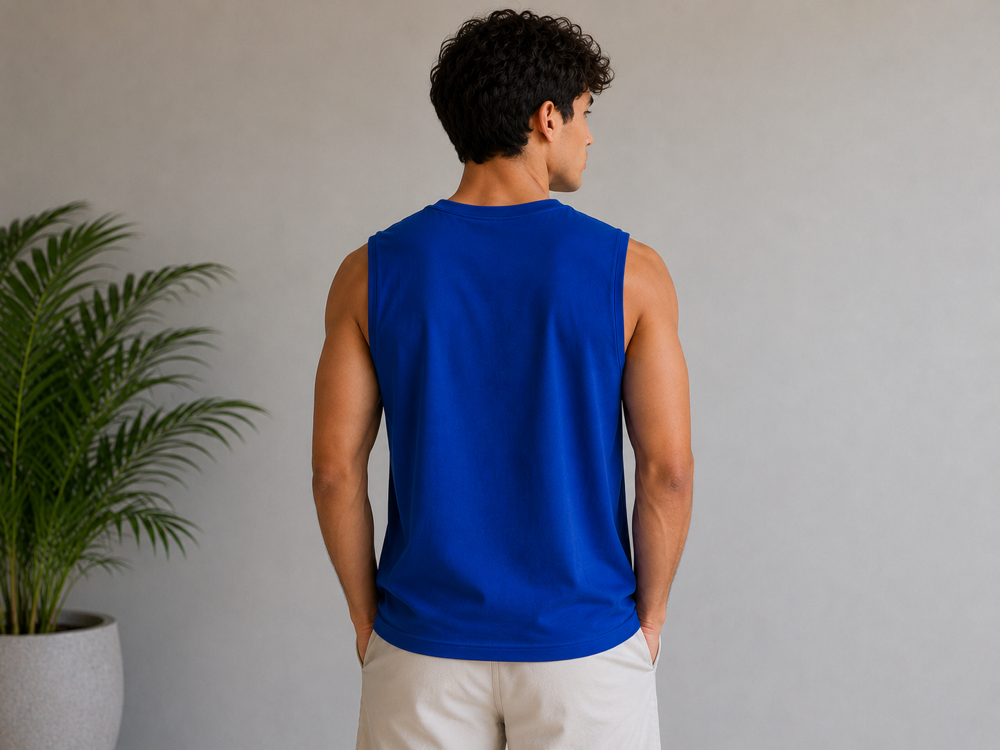 Surf Adventure Royal Blue Tank Top