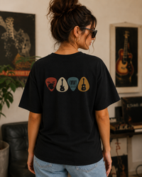 Women Soul Musician Guitar Graphic T-Shirt