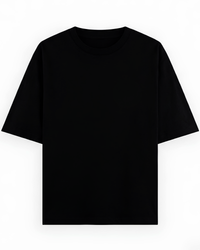Urban Core Black Oversized T-Shirt