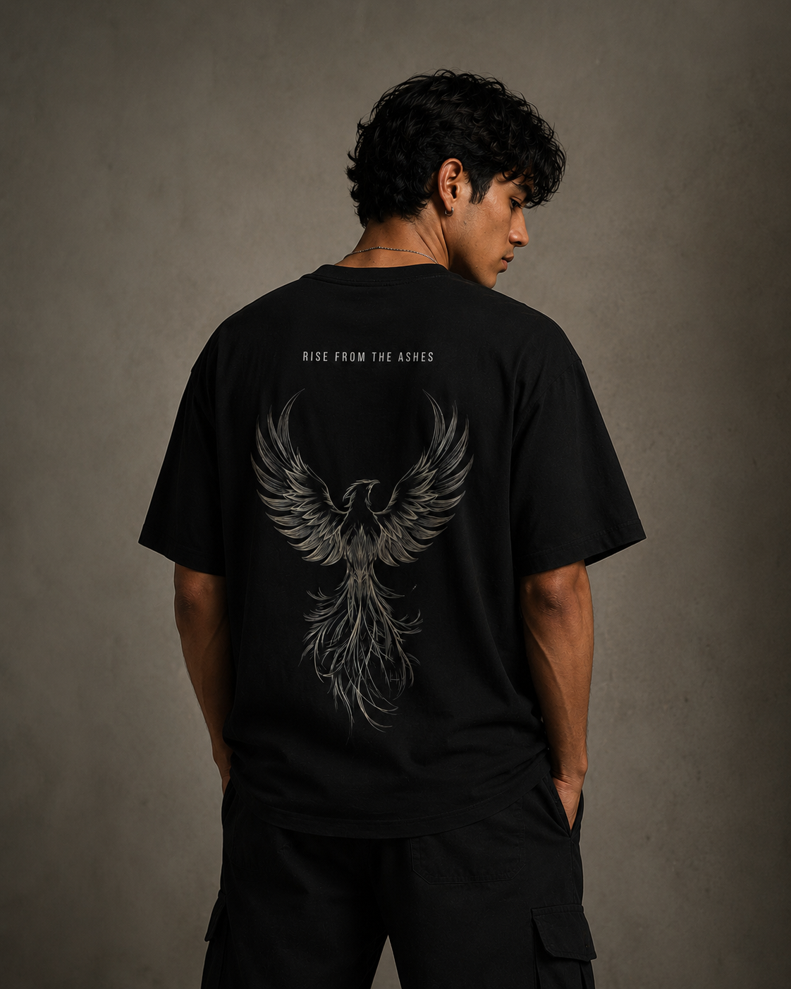 Phoenix Rising Graphic Men Classic Fit T-Shirt
