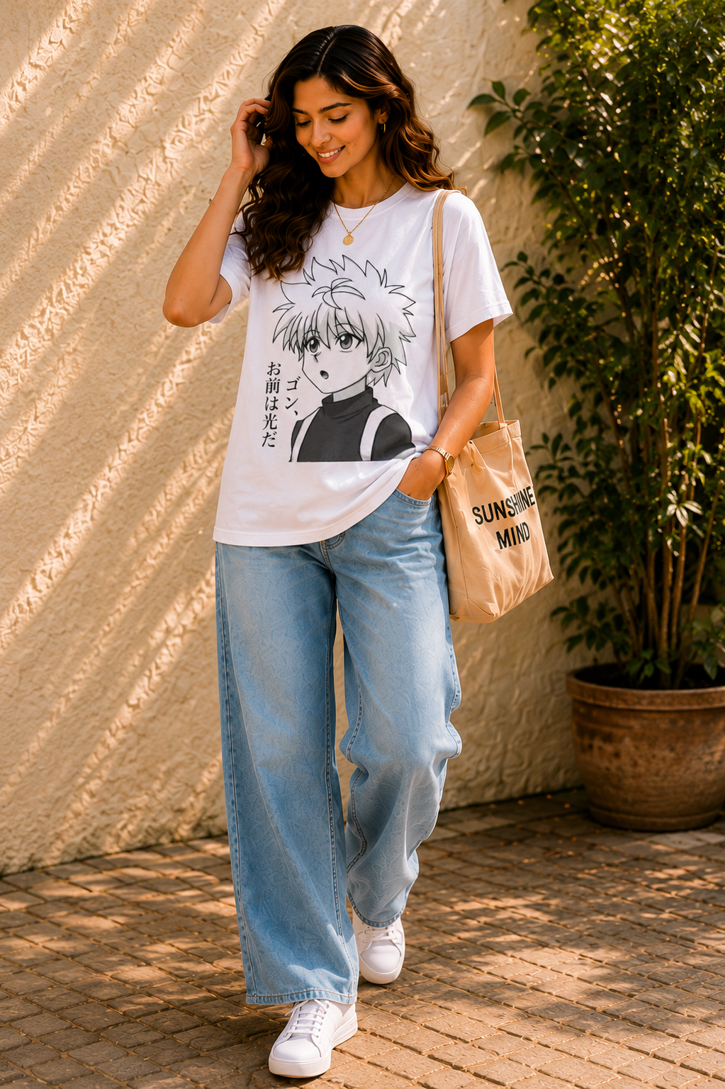 Women Manga Soul Graphic T-Shirt