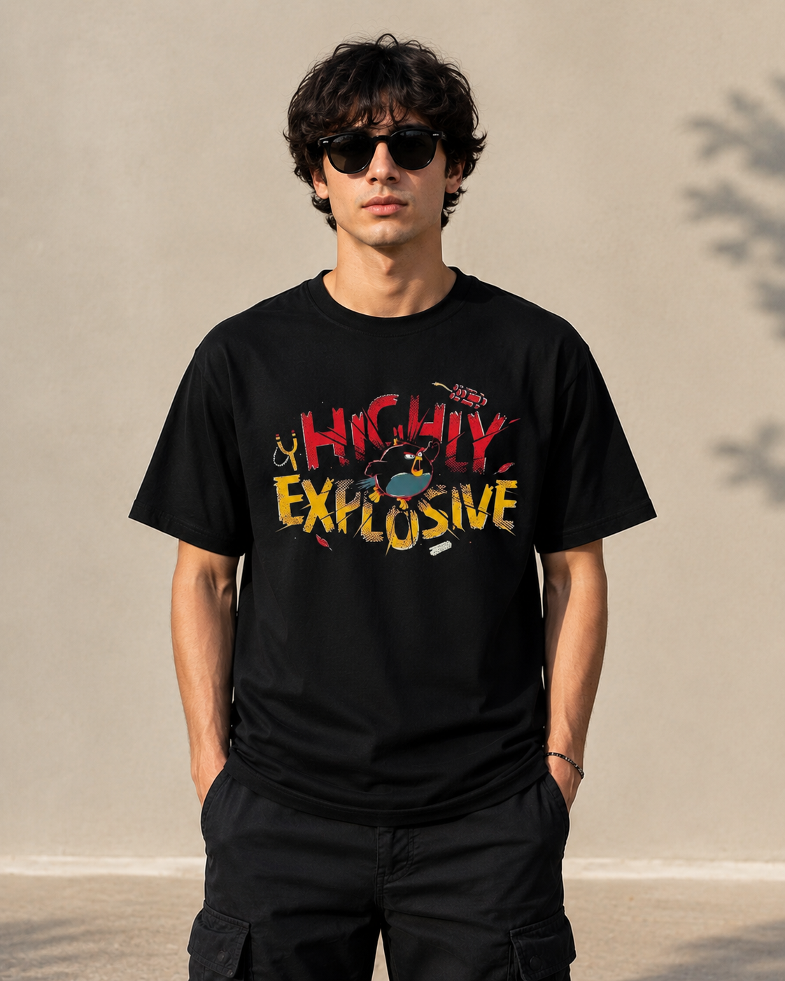 Highly Explosive Graphic Men Classic Fit T-Shirt