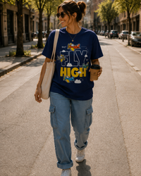 Women Airplane Adventure Graphic T-Shirt